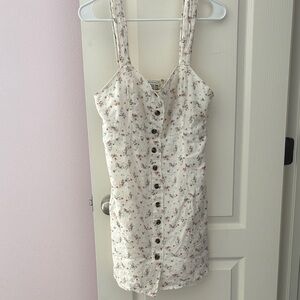 American Eagle Outfitters Floral Button-Down Dress